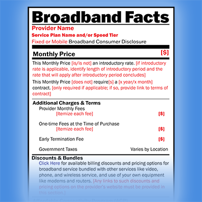 Internet Providers: FCC Demands Transparency on Fees & Pricing